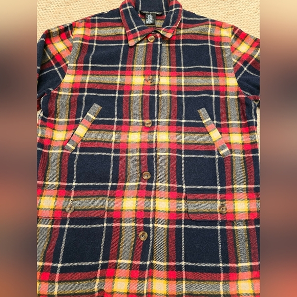 Vintage SK Wear Women Jacket, Navy & Red Whith Pockets Street Wear, 90s - Picture 8 of 8